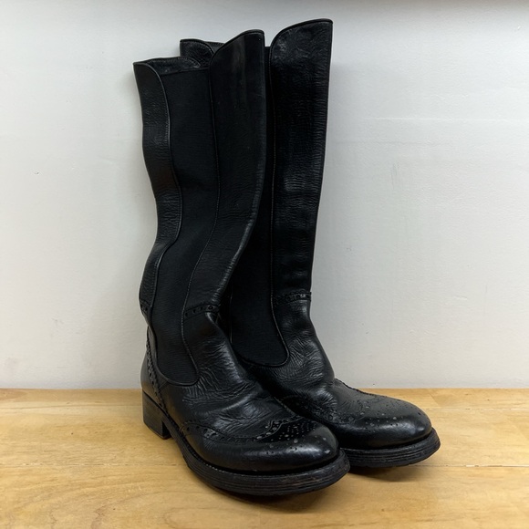 Silvano Sassetti Leather Boots - Picture 1 of 5